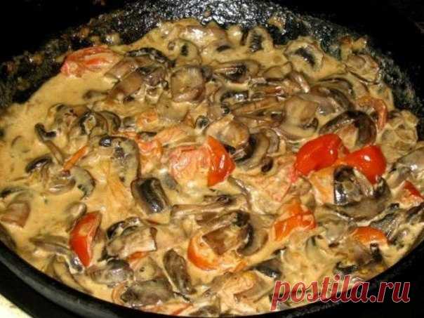 Сливочно-грибной соус » Кулинарные рецепты