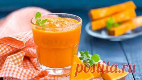 Смузи из тыквы: вкусный напиток к завтраку
