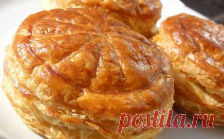 Питивье с шоколадом (Pithiviers) Комплимент от Шефа.