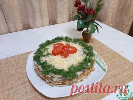 Нежнейший торт из куриного филе Кулинарный рецепт