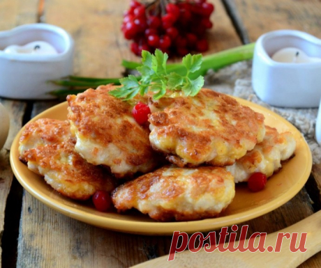 ​Обалденные котлетки с сыром