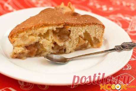 Шарлотка с яблоками — простой пошаговый рецепт с фото