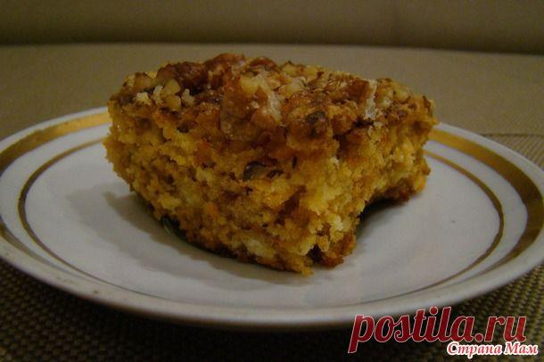 Тыквенный пирог - Меню на каждый день - Страна Мам