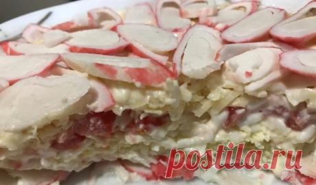 Удивляюсь: как может такой дешевый салат, быть таким вкусным