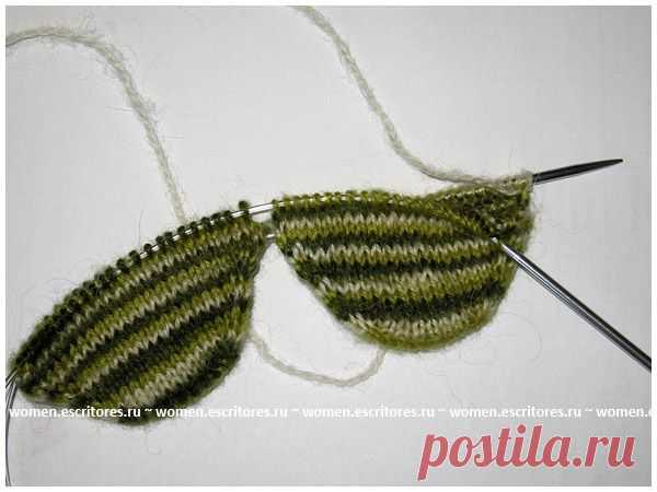 Вяжем два носка за один раз | Каталог статей Señores Escritores