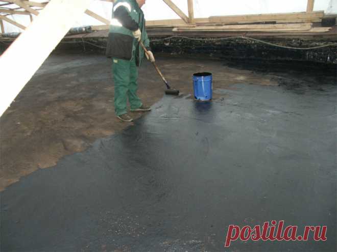 Какой краской можно покрасить рубероид