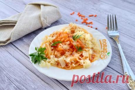 Паста с чечевицей и морковью - пошаговый рецепт с фото на Повар.ру