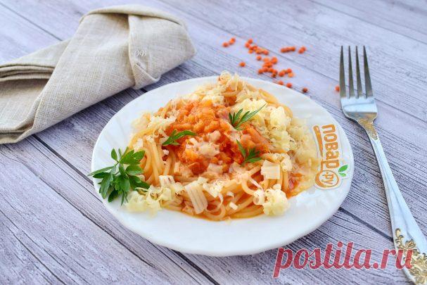 Паста с чечевицей и морковью - пошаговый рецепт с фото на Повар.ру