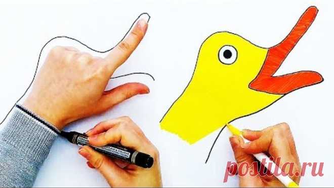 7 Handy Palm Art Hacks | Smart Drawing Hacks | Craft Factory