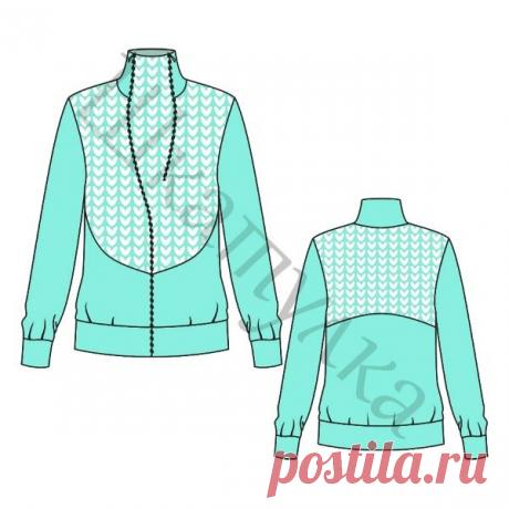 Женская трикотажная куртка

Бесплатно скачать выкройки 42,52 и 62 размеров возможно в источнике:
https://materials.tell4all.ru/vykrojka-zhenskoj-trikot..