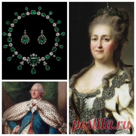 Драгоценности Екатерины II: изумруды для британского посла | Run the Jewels | Яндекс Дзен