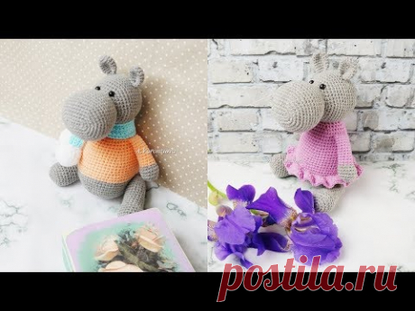 МК Бегемот | Часть 1  | Голова | ВЯЗАНИЕ