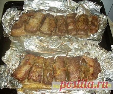 Брюшина в духовке/Сайт с пошаговыми рецептами с фото для тех кто любит готовить