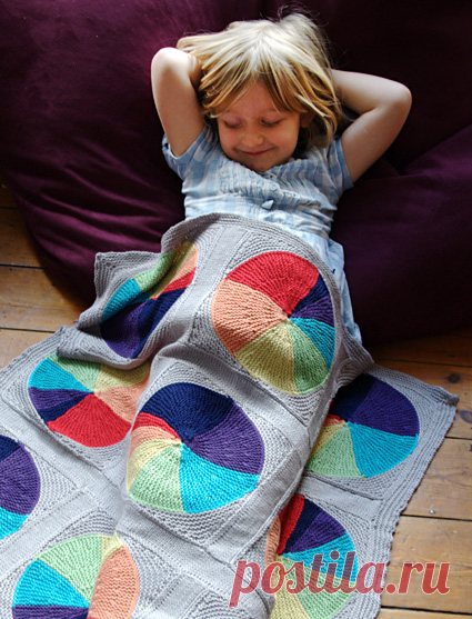 Easy as Pie Blanket : Knitty Spring+Summer 2013