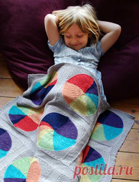 Easy as Pie Blanket : Knitty Spring+Summer 2013