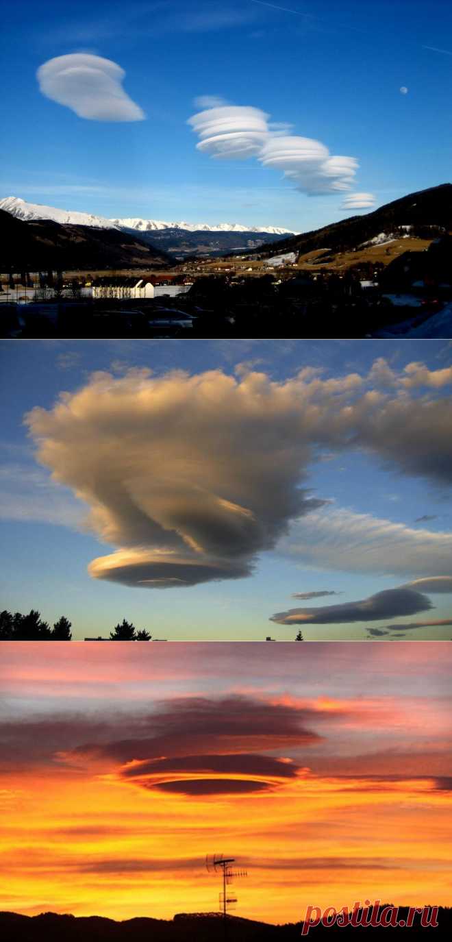 Лучшие фотографии со всего света - Лентикулярные облака