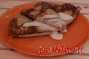 Готовим блины из ржаной муки