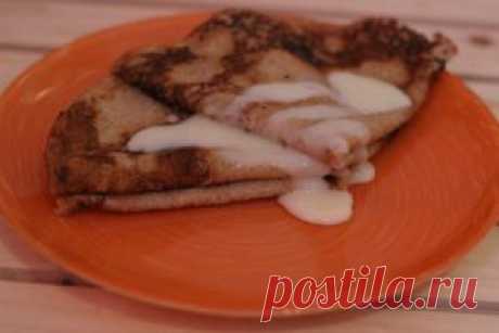 Готовим блины из ржаной муки