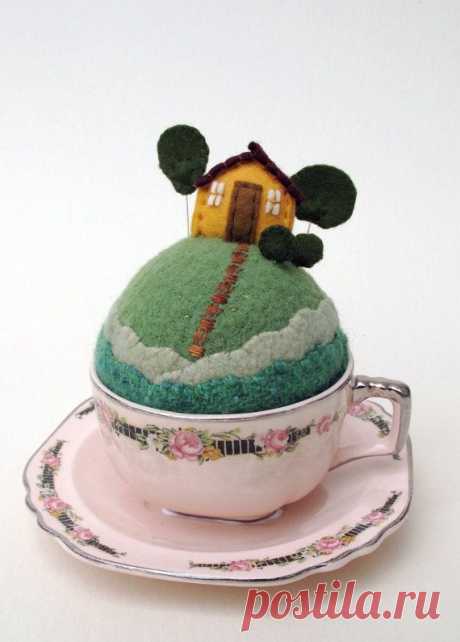 Валяние  в чашке (подборка) / Унесенные фетром / ВТОРАЯ УЛИЦА