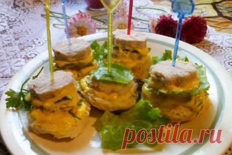 Закуска на шпажках — Моя кухня