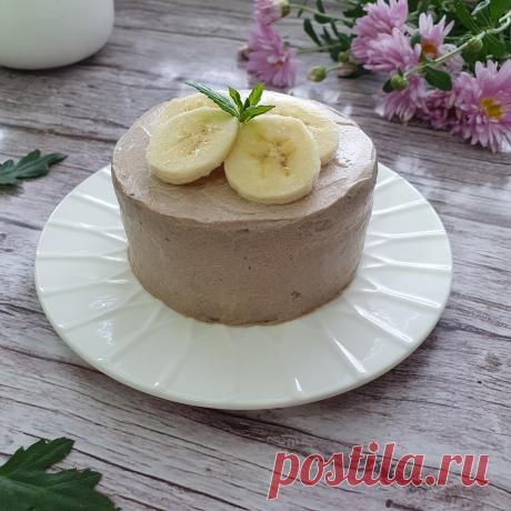 Самый простой и быстрый ПП ТОРТИК БЕЗ МУКИ и БЕЗ САХАРА! ПП десерт для тех, кто на диете | Рецепты ЛАЙТ | Дзен