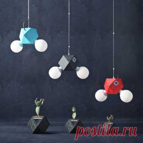 Купить подвесной светильник Double-Bubbles от бренда #ARCHCONCRETE | Mellroot