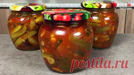 Огурцы у меня всегда получаются очень вкусные и хрустящие в томатной заливке без стерилизации (банки храню в шкафу)
По этому рецепту огурчики получаются хрустящие, остренькие, в томатной заливке. Это потрясающе вкусная заготовка, которая зимой очень быстро заканчивается. 2 фото 2 фото Давайте готовить! Список продуктов и короткий видео-рецепт будет в конце статьи. Огурцы моем, замачиваем в воде...
Читай пост далее на сайте. Жми ⏫ссылку выше