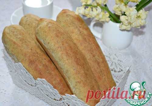Отрубные мини-багеты - кулинарный рецепт