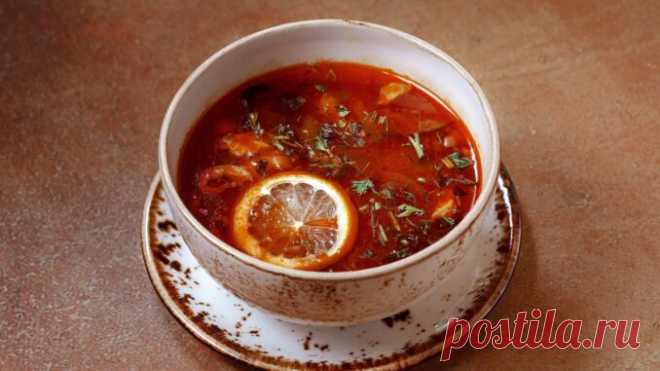 Сборная мясная солянка | Кулинарные рецепты
