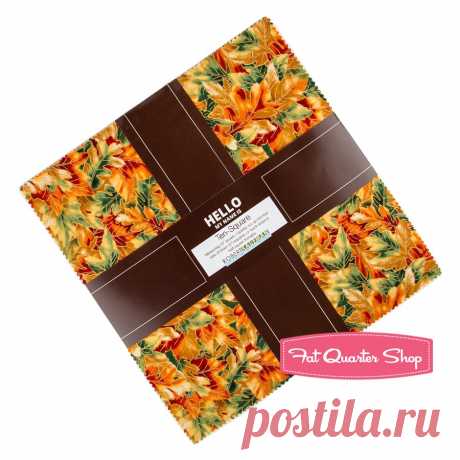 Shades of the Season 10" Squares Studio RK for Robert Kaufman Fabrics | Fat Quarter Shop