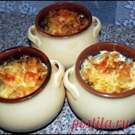 ВКУСНЫЙ УЖИН В ГОРШОЧКАХ!!!