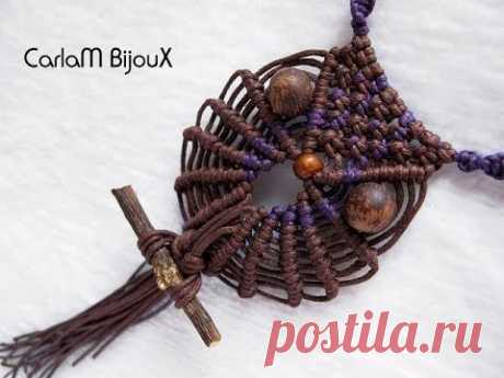 como hacer un buho en macrame | how to make macrame owl Es.PandaHall.com