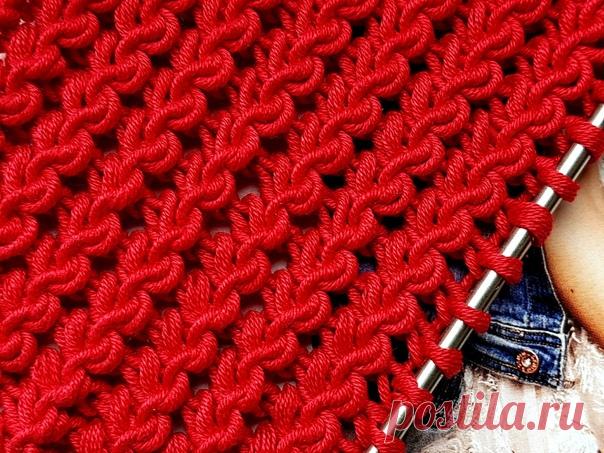 Knitting pattern  Узор спицами  strickmuster  tricot  how to knit  tricô  örgü deseni बुनना