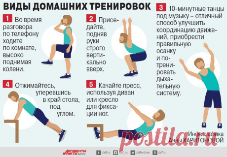Виды домашних тренировок