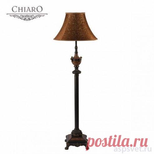 Торшер выполнен в классическом стиле, серии Версаче.