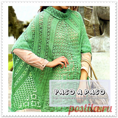 Materiales gráficos Gaby: Poncho paso a paso