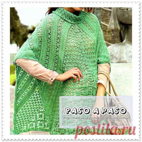 Materiales gráficos Gaby: Poncho paso a paso