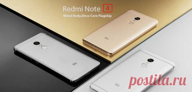Оригинал Xiaomi Redmi Note 4 Премьер Мобильного Телефона 3 ГБ ОПЕРАТИВНОЙ ПАМЯТИ 64 ГБ ROM MTK Helio X20 Дека Core 5.5 inch 1080 P 13.0mp отпечатков пальцев купить на AliExpress