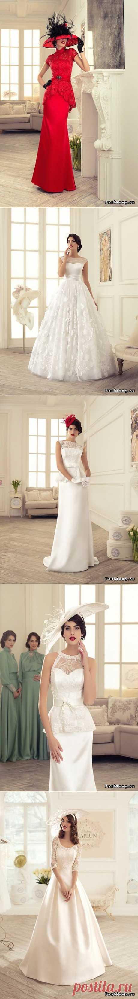 Утомленные роскошью: шикарная свадебная коллекция 2014