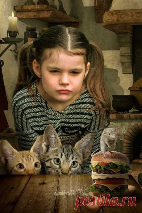 Коллажи для фотографов
"Воришка"