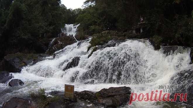 Фото водопада Датанла. Альбом Вьетнам в Нячанге 15 - 25.12.16. - 95 фото. Фотографии Сергей Захаров.