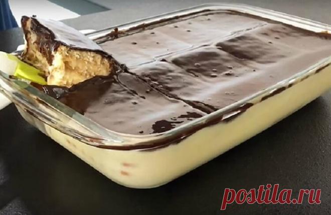 Супер вкусный десерт — Просто залил и готово — Лепрекон