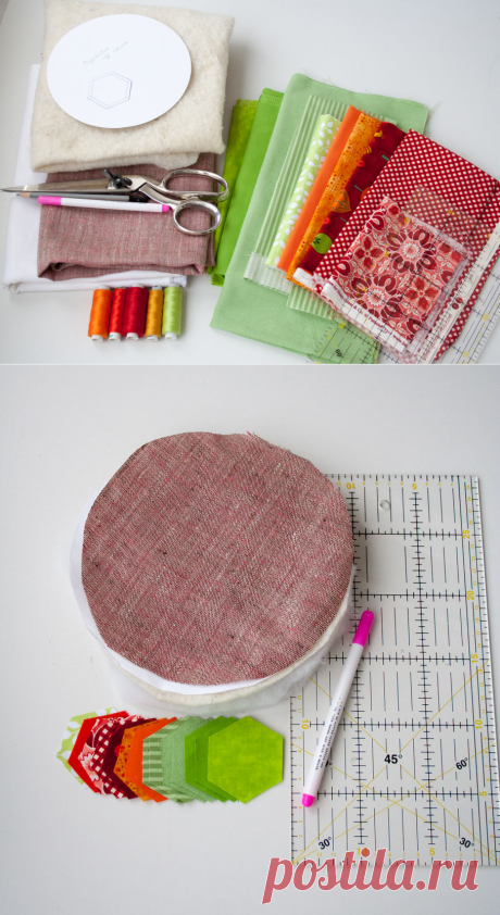 Яркая подставка под горячее — Сделай сам, идеи для творчества - DIY Ideas