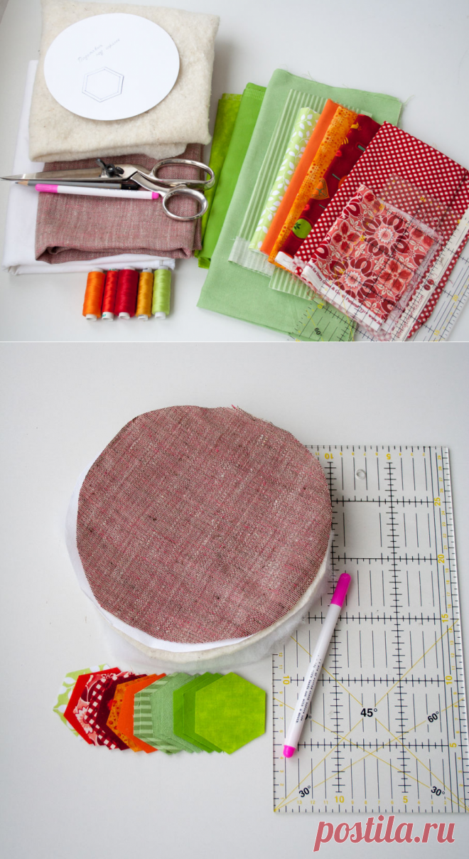 Яркая подставка под горячее — Сделай сам, идеи для творчества - DIY Ideas