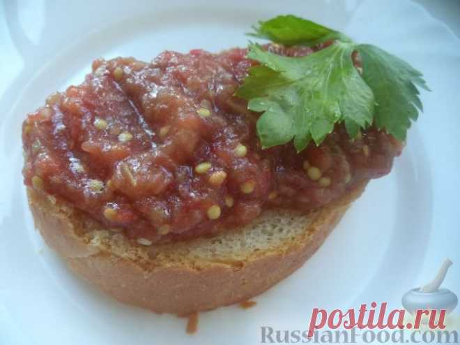 Икра баклажанная - простая и очень вкусная закуска