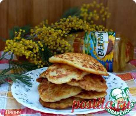 Капустные оладушки - кулинарный рецепт