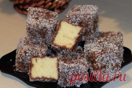 Австралийский чудо-десерт "Ламингтон" (Lamington). Мастер-класс + отзывы