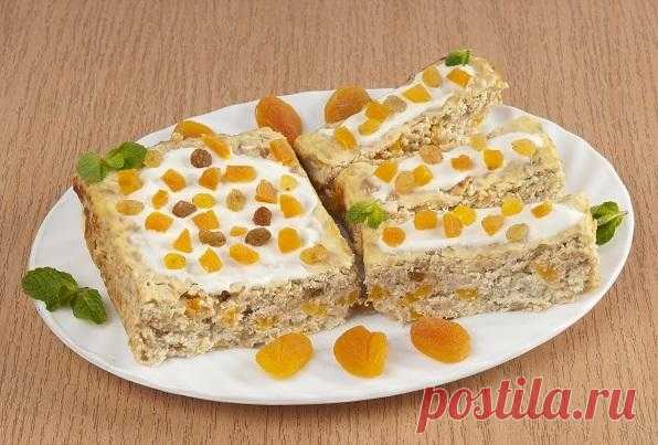 Творожная запеканка с овсяными хлопьями - завтрак, который создаёт настроение