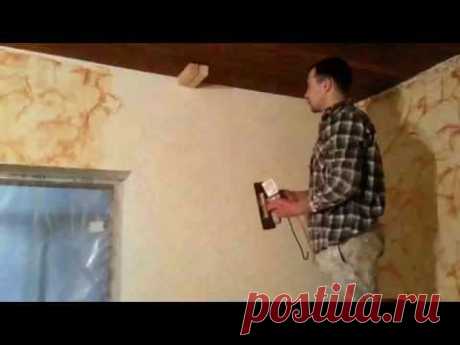 Венецианская штукатурка FEIDAL. Эффект трещин. Харьков.