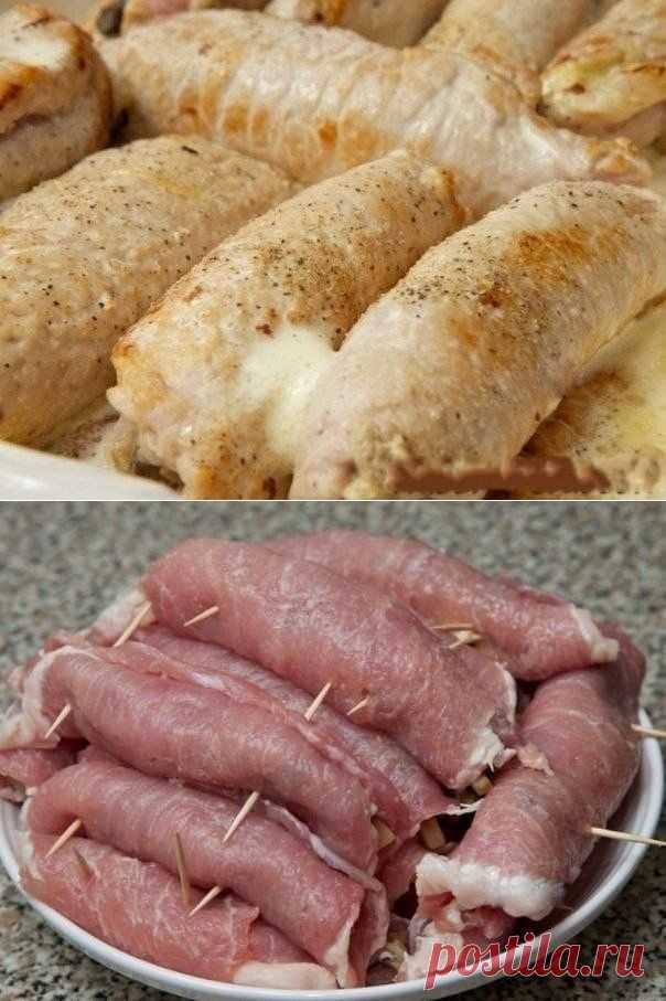 Как приготовить рулетики мясные к праздничному столу - рецепт, ингридиенты и фотографии